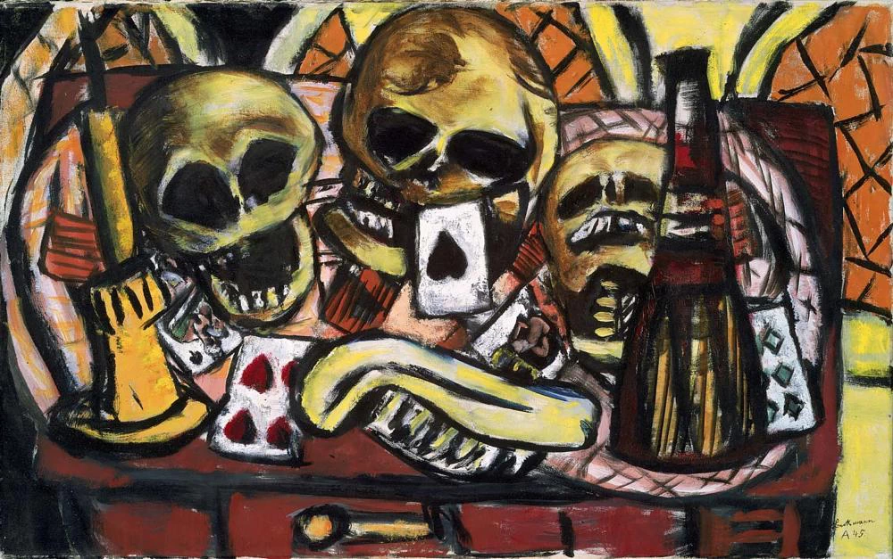 Natura morta con tre teschi, 1945 - Museum of Fine Arts, Boston